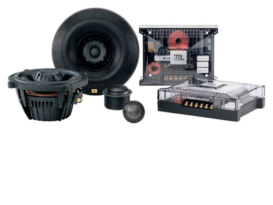 C508GTI II - Black - 5-1/4 inch (130mm) 2-Way Component Speaker System - Hero